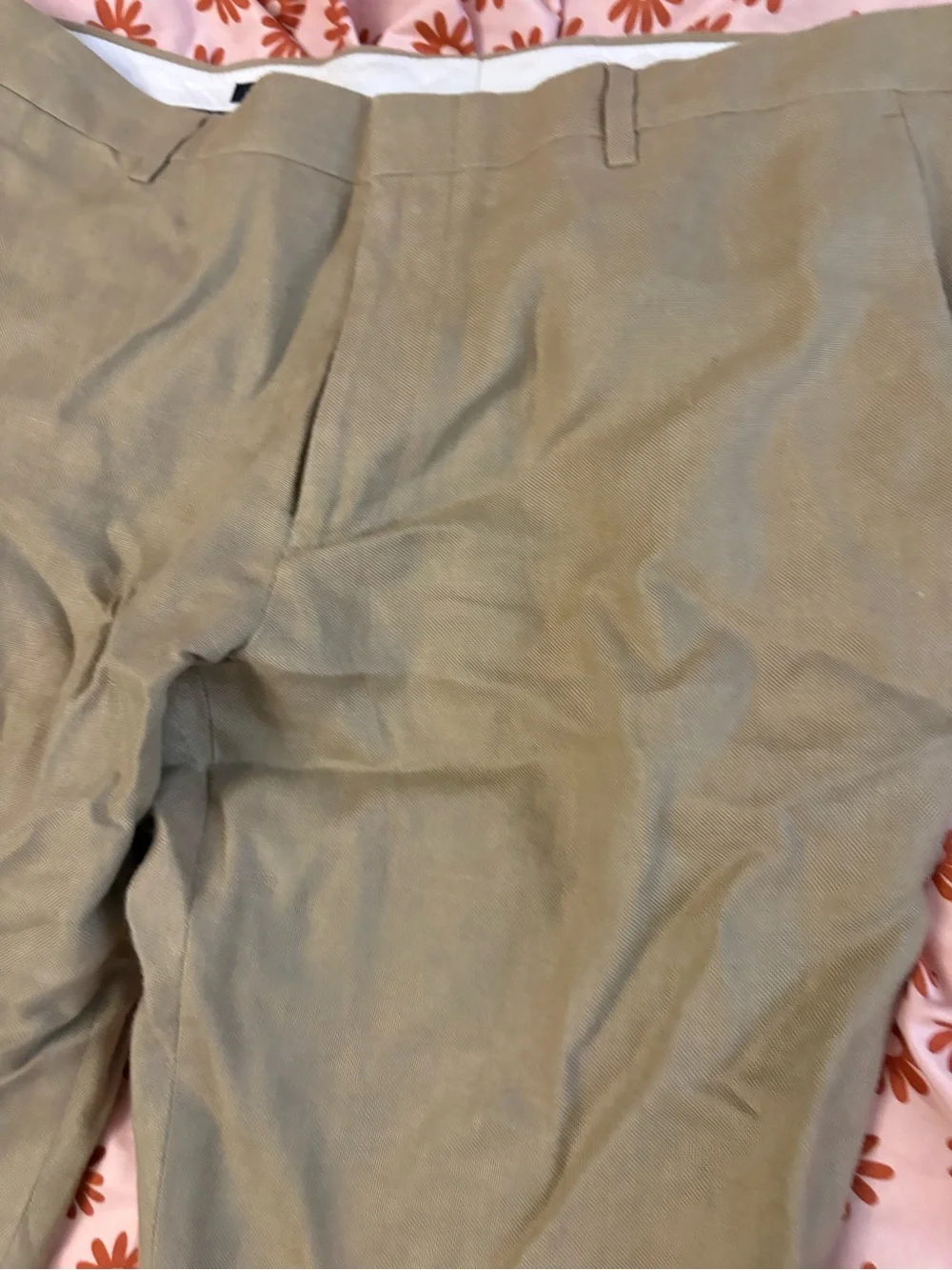 Bundle 2 for $30. J. Crew Ludlow Linen Trousers in Beige. Waist 35.